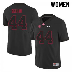 NCAA Women's Alabama Crimson Tide #44 Charlie Skehan Stitched College 2021 Nike Authentic Black Football Jersey VS17M83PL